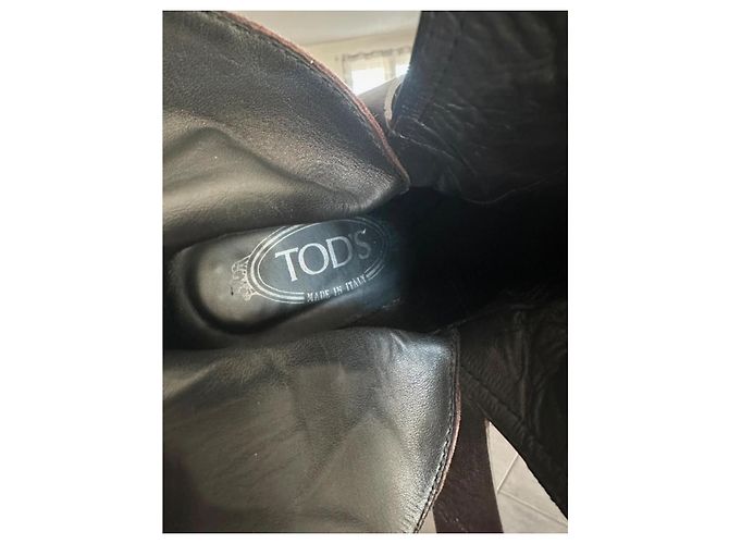 Botines Tod's de piel marrón talla 37 Castaño - vista 6