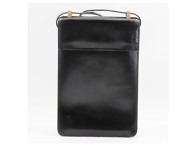 Hermès Borsa a spalla Depeche Hermes Courchevel Nero - vista 2