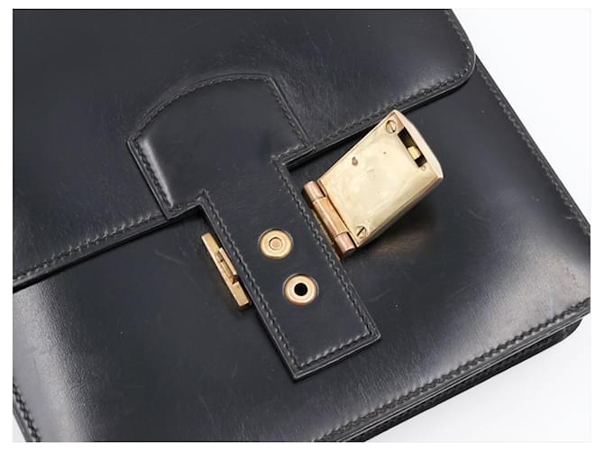 Hermès Borsa a spalla Depeche Hermes Courchevel Nero - vista 6