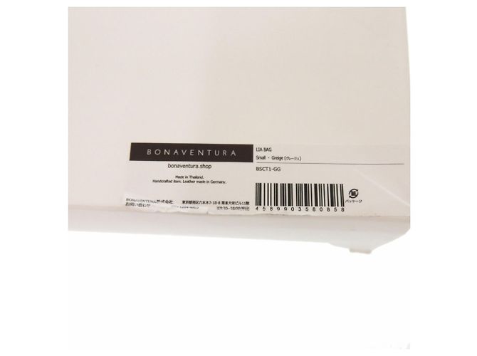 Autre Marque Borsa a Spalla Bonaventura Rear Mini BSCT1-GG Grigio - vista 8