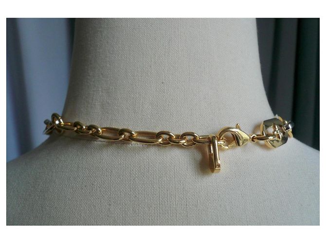 COLLAR LOUIS VUITTON V FOR VUITTON M02271 Gold hardware - vista 9