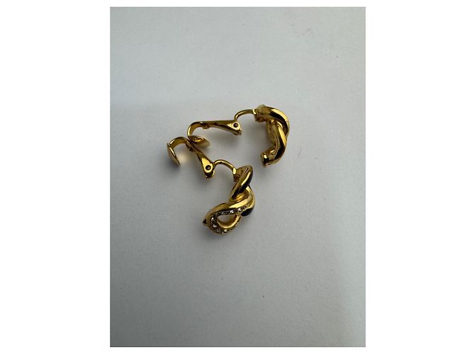 Orecchini a clip Christian Dior D'oro - vista 13