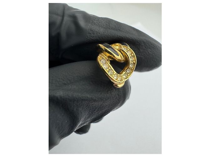 Orecchini a clip Christian Dior D'oro - vista 6