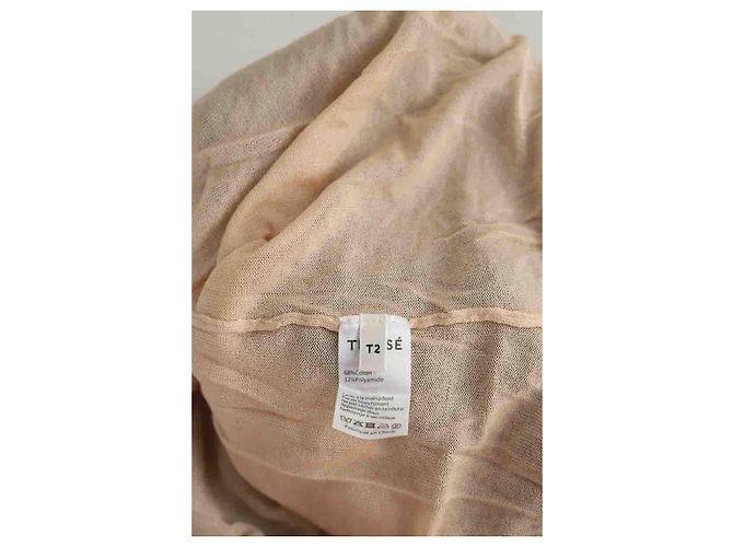 Autre Marque Vestido de algodón negro - vista 6
