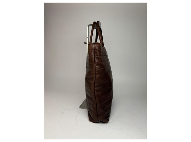 Vintage Gucci Lederhandtasche braun - Ansicht 5