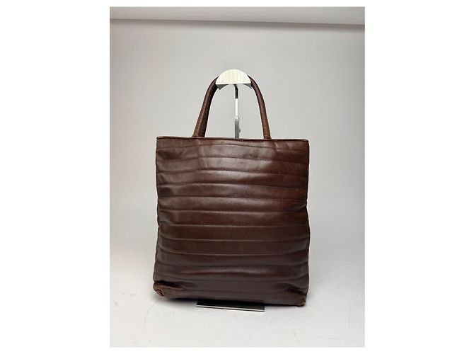 Vintage Gucci Lederhandtasche braun - Ansicht 9