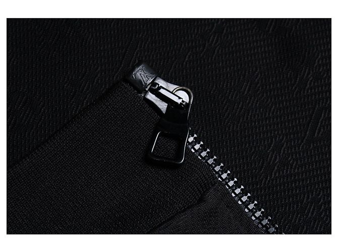 Cárdigan con cremallera monograma Louis Vuitton Negro - vista 8