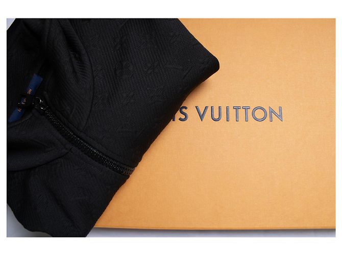 Cárdigan con cremallera monograma Louis Vuitton Negro - vista 9