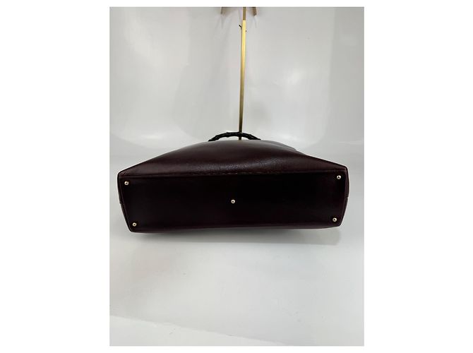 Borsa a mano Gucci in pelle Rouge Hermes 274 - vista 4