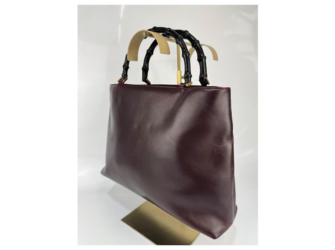 Borsa a mano Gucci in pelle Rouge Hermes 274 - vista 5
