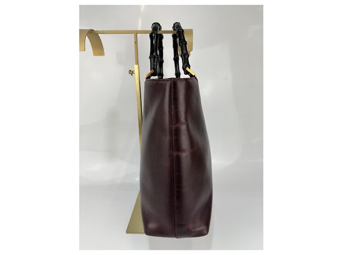 Borsa a mano Gucci in pelle Rouge Hermes 274 - vista 7