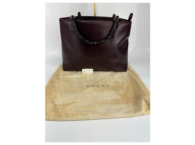 Borsa a mano Gucci in pelle Rouge Hermes 274 - vista 8