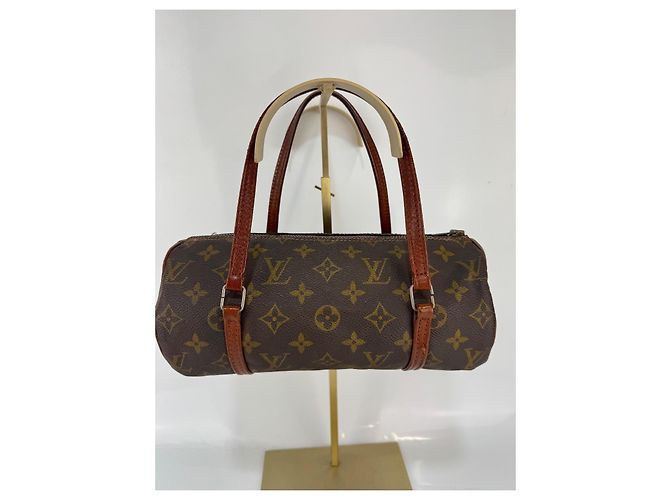 Borsa Louis Vuitton in pelle marrone273 - vista 2