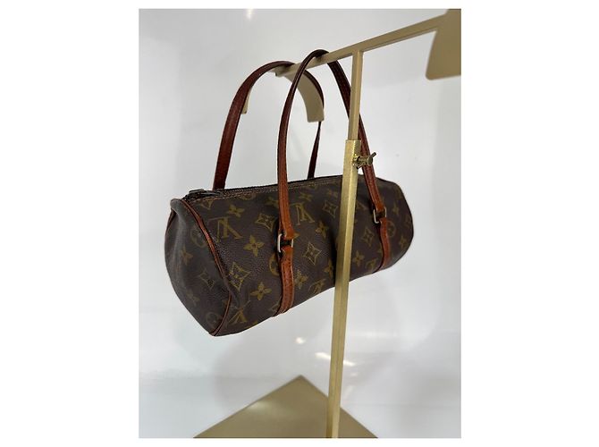 Borsa Louis Vuitton in pelle marrone273 - vista 5