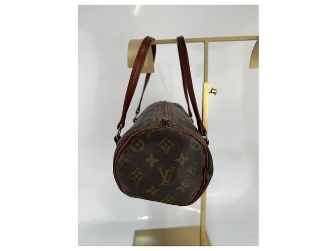 Borsa Louis Vuitton in pelle marrone273 - vista 6