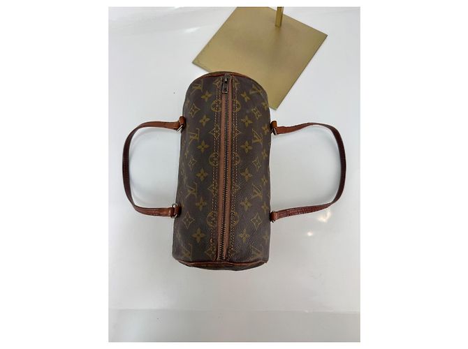 Borsa Louis Vuitton in pelle marrone273 - vista 8