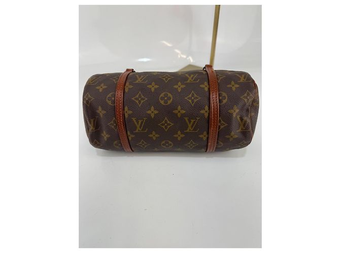 Borsa Louis Vuitton in pelle marrone273 - vista 9