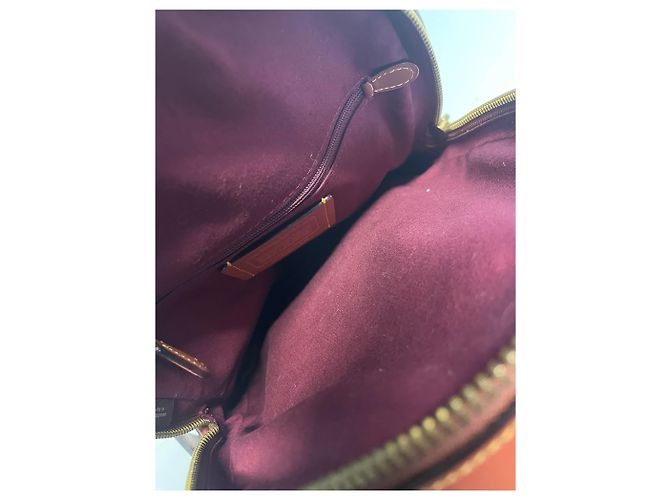 Coach Signature Canvas medium Marron - vista 6
