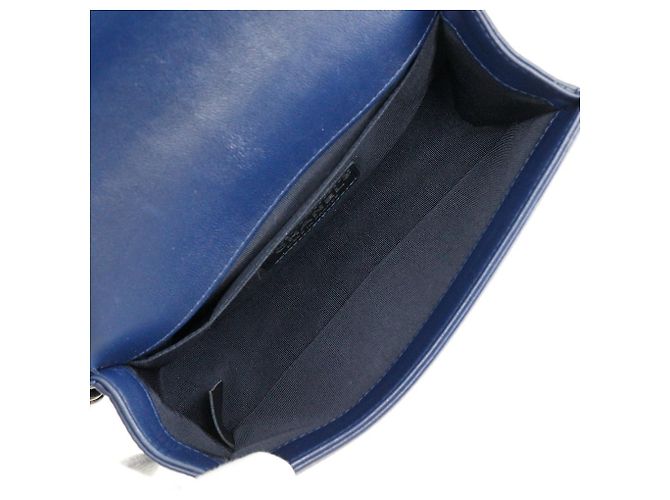 Chanel Boy Chanel gesteppte Medium Blau - Ansicht 4