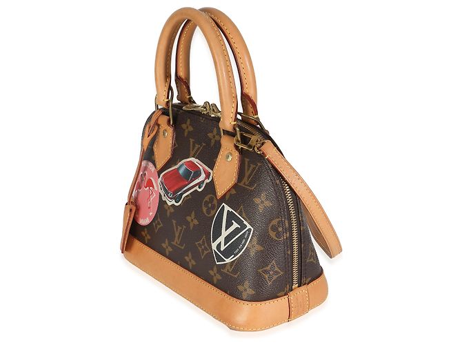 Louis Vuitton Monogram Canvas World Tour Alma BB Marrom - vista 3