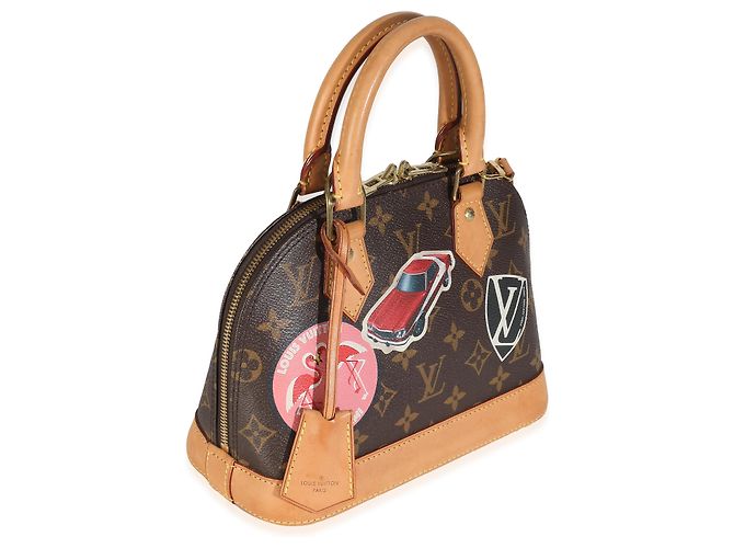 Louis Vuitton Monogram Canvas World Tour Alma BB Marrom - vista 4