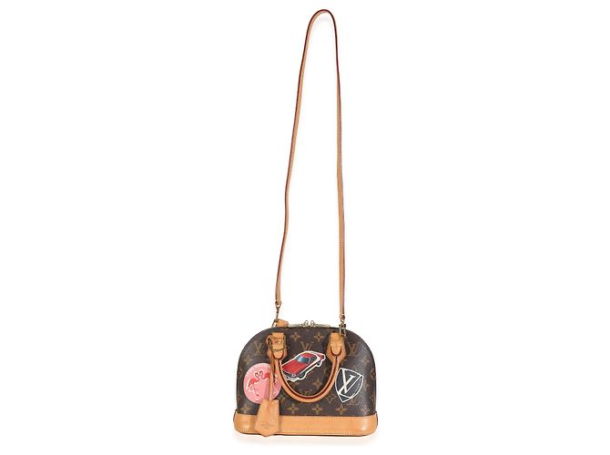 Louis Vuitton Monogram Canvas World Tour Alma BB Marrom - vista 5
