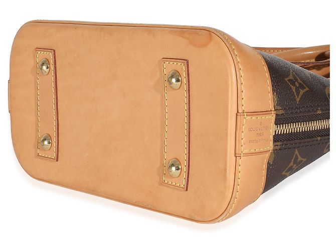 Louis Vuitton Monogram Canvas World Tour Alma BB Marrom - vista 7