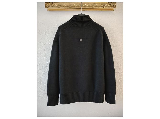 GIVENCHY CASHMERE TURTLENECK PULLOVER. Black - view 3