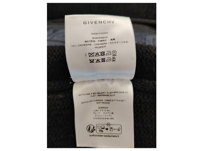 GIVENCHY CASHMERE TURTLENECK PULLOVER. Black - view 5