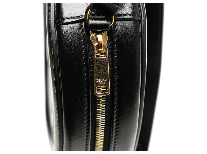 Céline Borsa a Spalla in Pelle Celine Triomphe Nero - vista 7