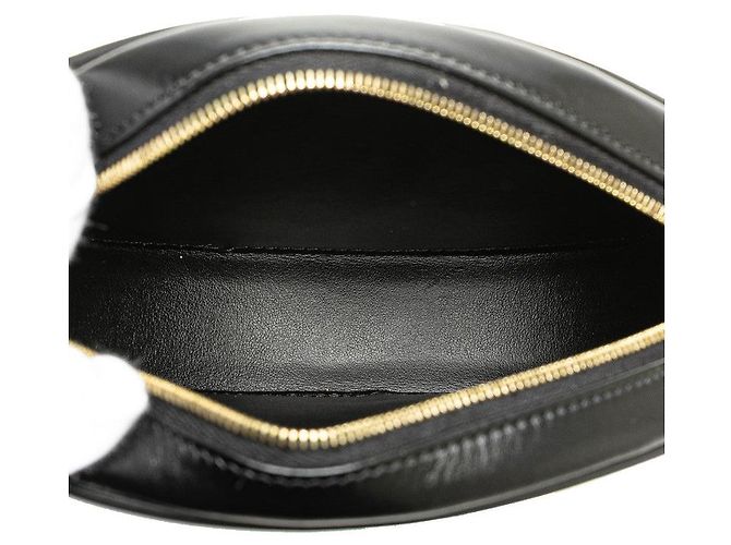 Céline Borsa a Spalla in Pelle Celine Triomphe Nero - vista 8