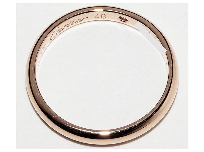 Love Cartier K18PG 1895 Ehering Ring B40882 Größe 8 Pink - Ansicht 4