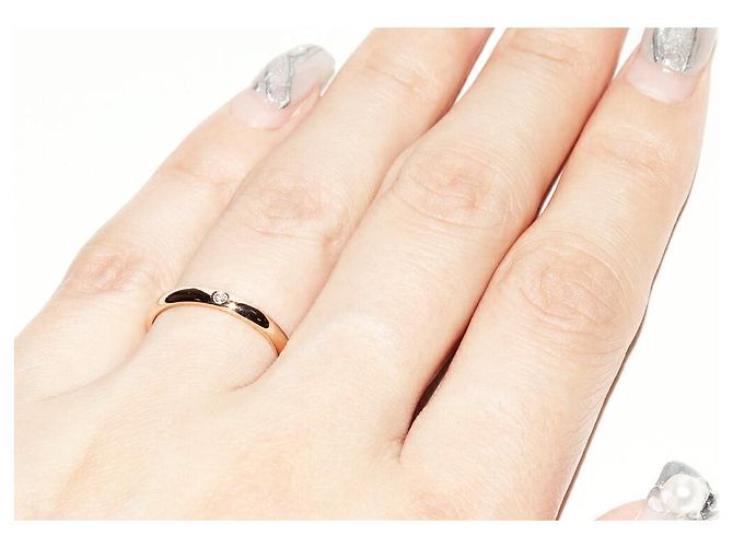 Love Cartier K18PG 1895 Ehering Ring B40882 Größe 8 Pink - Ansicht 6