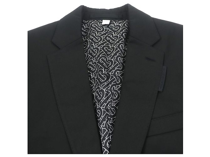 Burberry Tailored Jacket Polyester Jacket Black - view 2