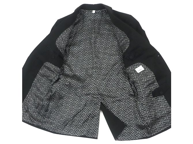 Burberry Tailored Jacket Polyester Jacket Black - view 4