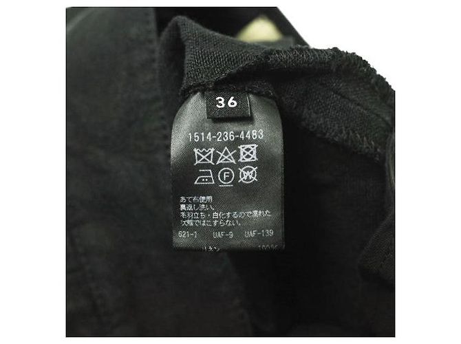 Autre Marque Pantalones de lino UNITED ARROWS Negro - vista 10