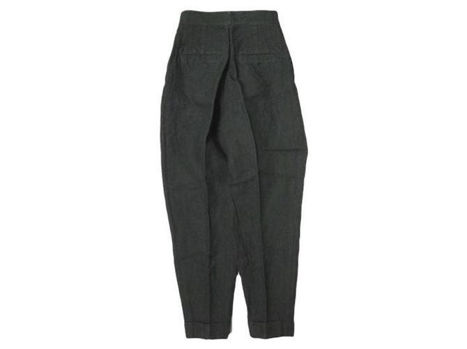 Autre Marque Pantalones de lino UNITED ARROWS Negro - vista 2