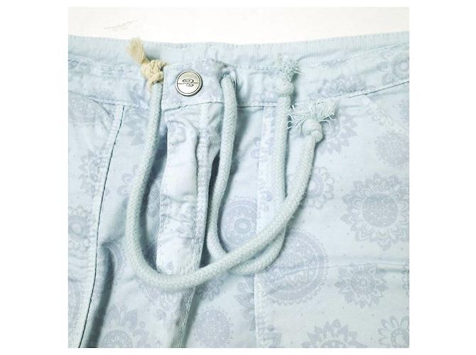 Autre Marque Falda de Algodón Stretch CARMEL NICWAVE JTGN59 Azul Azul claro - vista 7