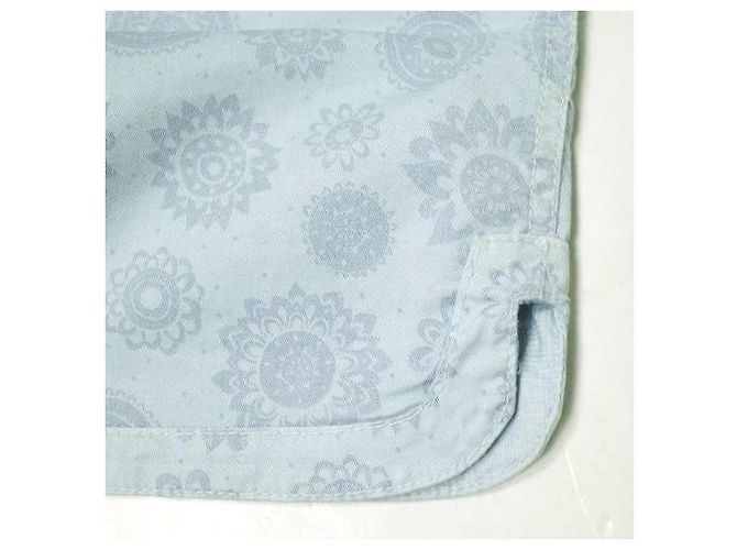 Autre Marque Falda de Algodón Stretch CARMEL NICWAVE JTGN59 Azul Azul claro - vista 9