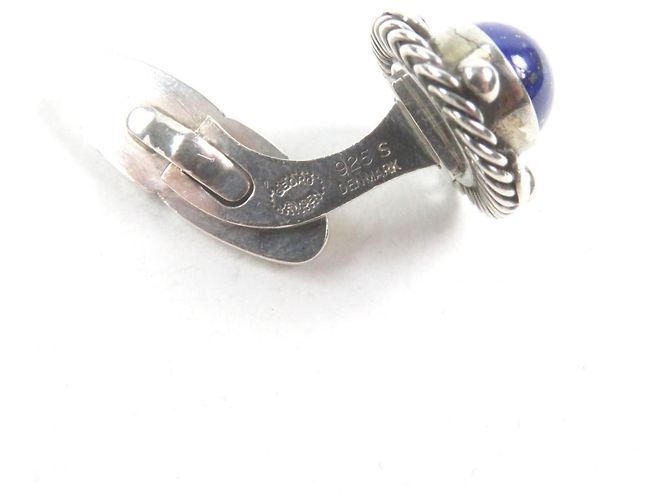 Autre Marque Gemelli in Lapis Lazuli in Argento 925 Georg Jensen Blu - vista 10