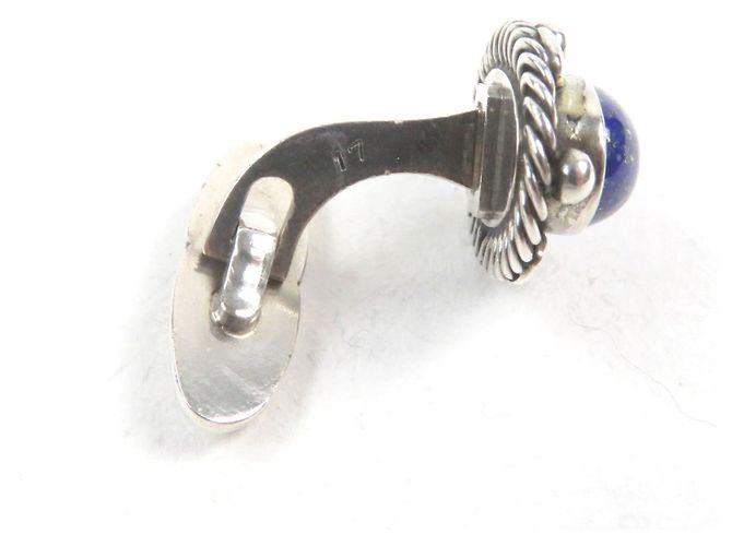 Autre Marque Gemelli in Lapis Lazuli in Argento 925 Georg Jensen Blu - vista 11