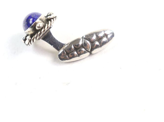 Autre Marque Gemelli in Lapis Lazuli in Argento 925 Georg Jensen Blu - vista 9