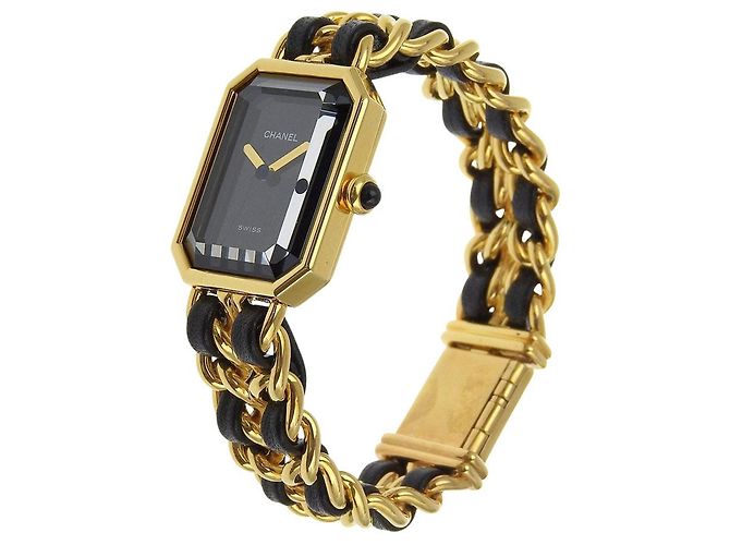 Relógio de Metal Chanel Première Preto - vista 2