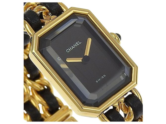 Relógio de Metal Chanel Première Preto - vista 3