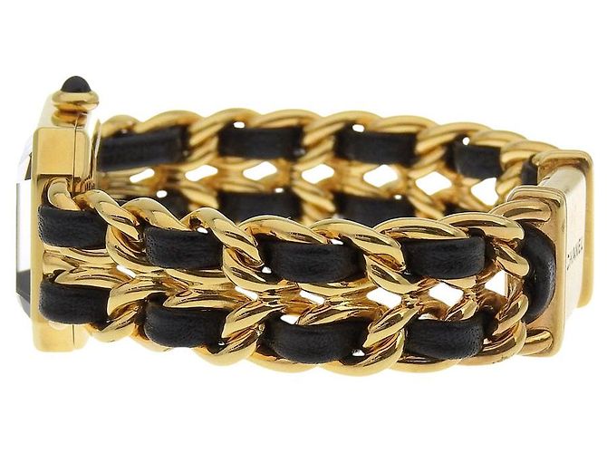 Relógio de Metal Chanel Première Preto - vista 4