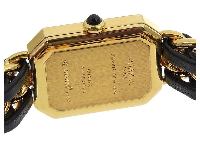 Relógio de Metal Chanel Première Preto - vista 6