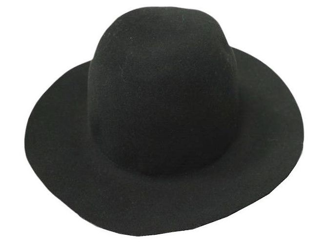Autre Marque maniera FOLDABLE FELT SOFT HAT Wool Hat Black - view 2