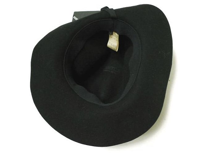 Autre Marque maniera FOLDABLE FELT SOFT HAT Wool Hat Black - view 7