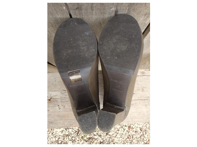 Botines See by Chloé de piel caqui - vista 5