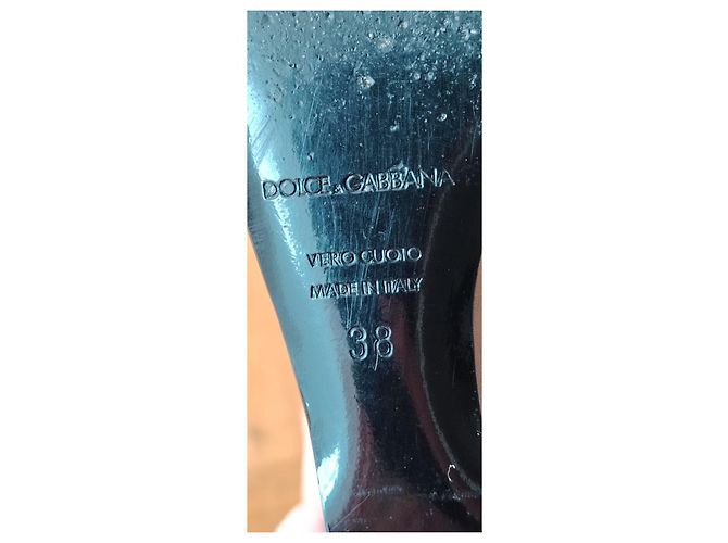 Diego Dolcini DOLCE & GABBANA BOTAS DE CUERO CON PLATAFORMA. Caqui - vista 2